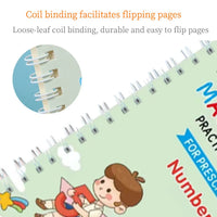 English Copy Books Pen Magic Copy Book Practice Copybook for Calligraphy Children'S Copybook Kids Practice Book Magic Word Book